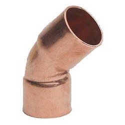 HIDRO BRONZ CURVA A 45º 64 MM